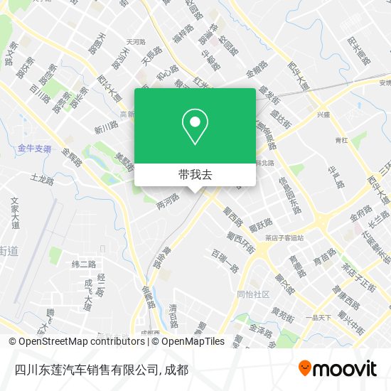 四川东莲汽车销售有限公司地图