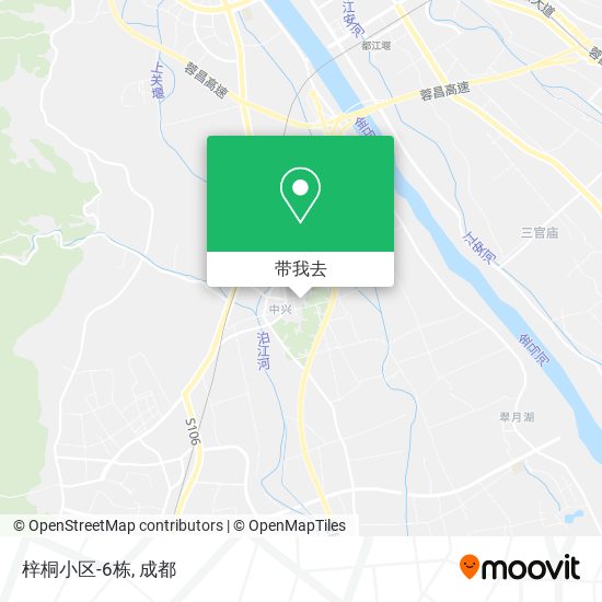 梓桐小区-6栋地图