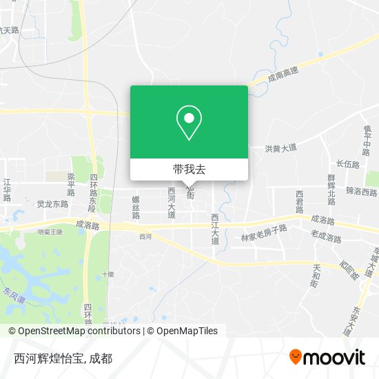 西河辉煌怡宝地图