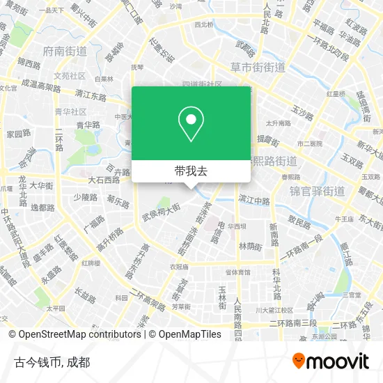 古今钱币地图