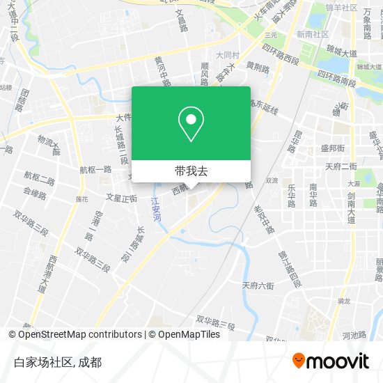 白家场社区地图