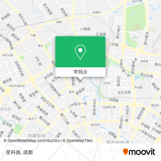 星科路地图