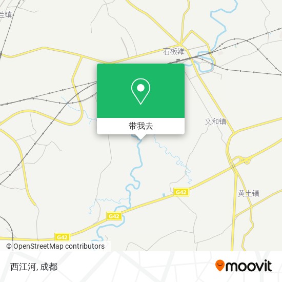 西江河地图