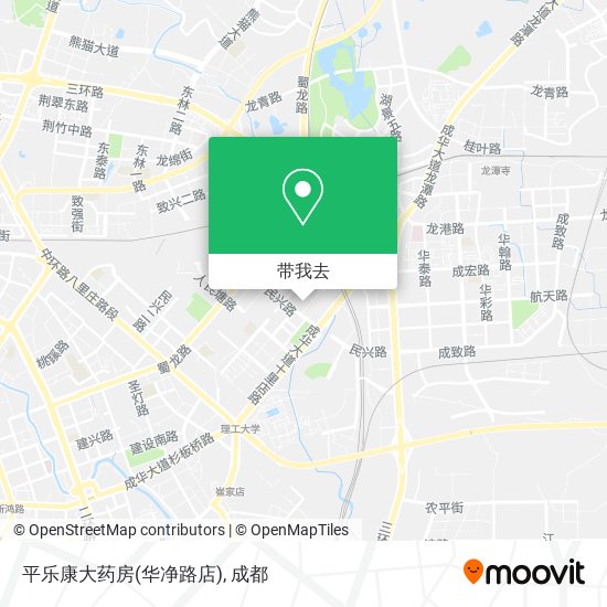 平乐康大药房(华净路店)地图