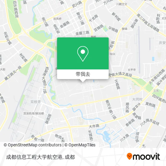 成都信息工程大学航空港地图