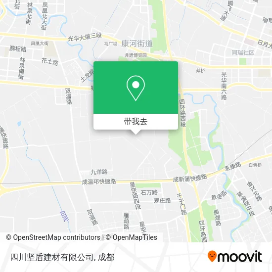四川坚盾建材有限公司地图