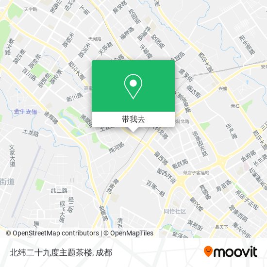 北纬二十九度主题茶楼地图