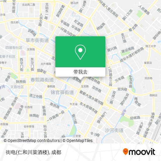 街电(仁和川菜酒楼)地图