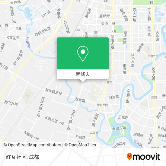 红瓦社区地图
