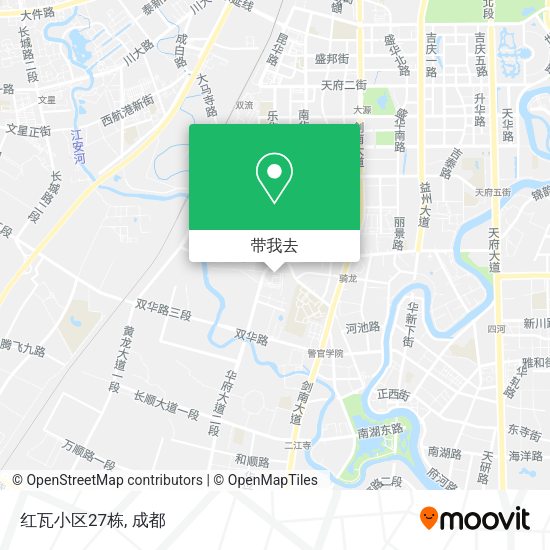 红瓦小区27栋地图