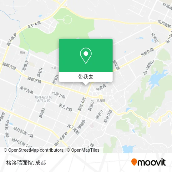 格洛瑞面馆地图