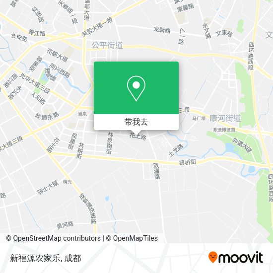 新福源农家乐地图