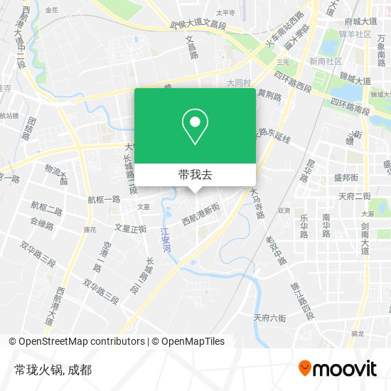 常珑火锅地图