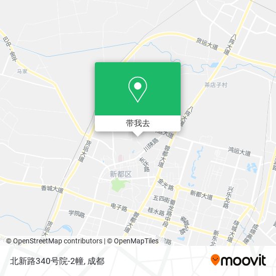 北新路340号院-2幢地图