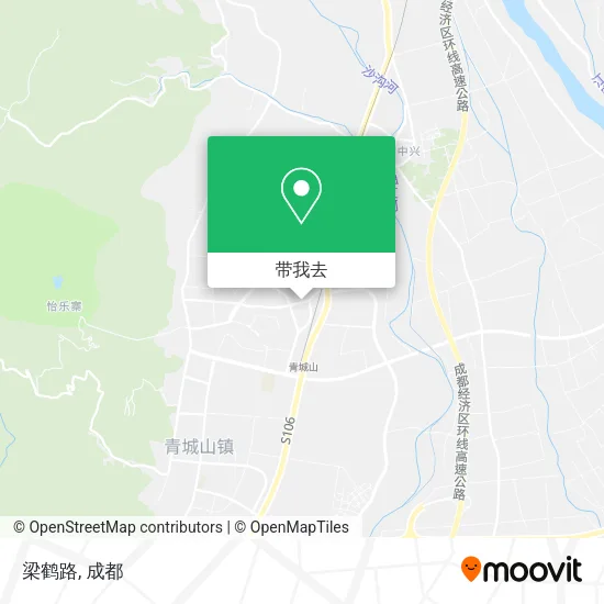 梁鹤路地图