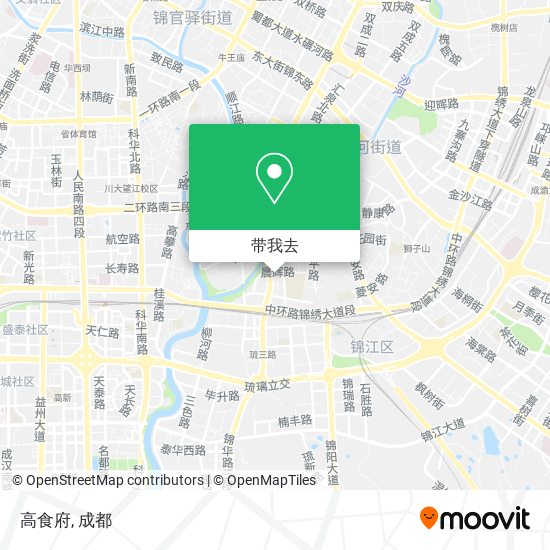 高食府地图