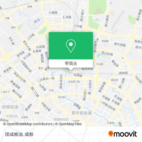 国成粮油地图