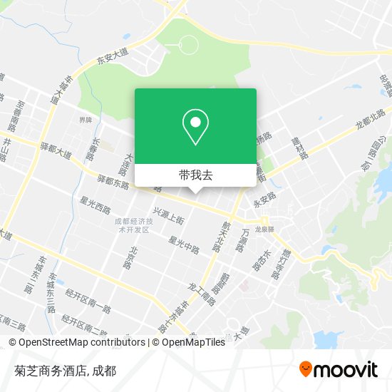 菊芝商务酒店地图
