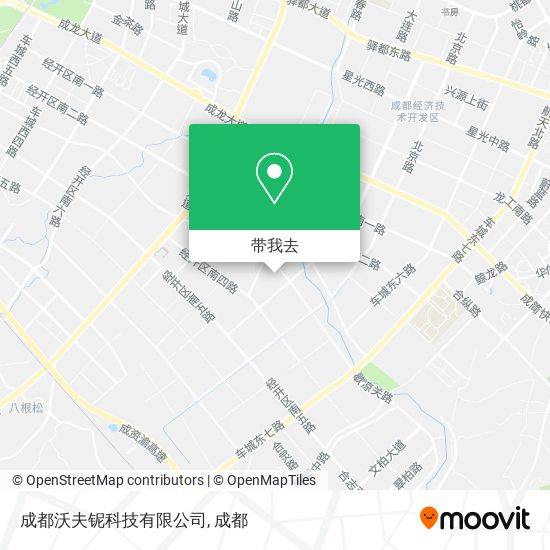 成都沃夫铌科技有限公司地图