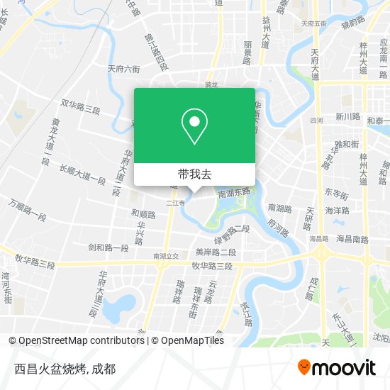 西昌火盆烧烤地图