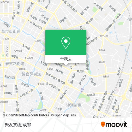 聚友茶楼地图