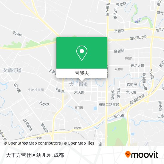 大丰方营社区幼儿园地图