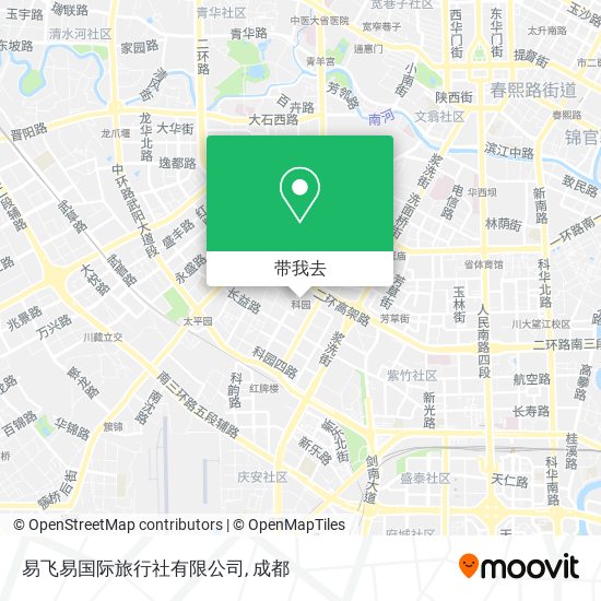 易飞易国际旅行社有限公司地图