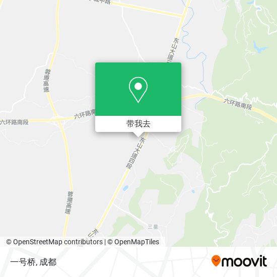 一号桥地图