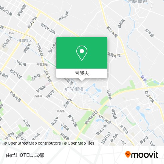 由己HOTEL地图