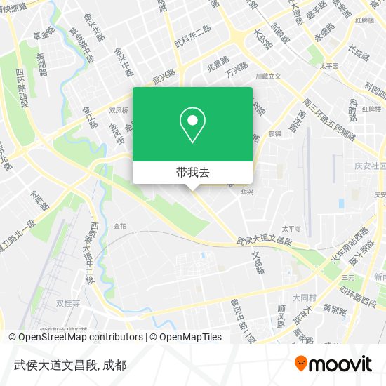武侯大道文昌段地图