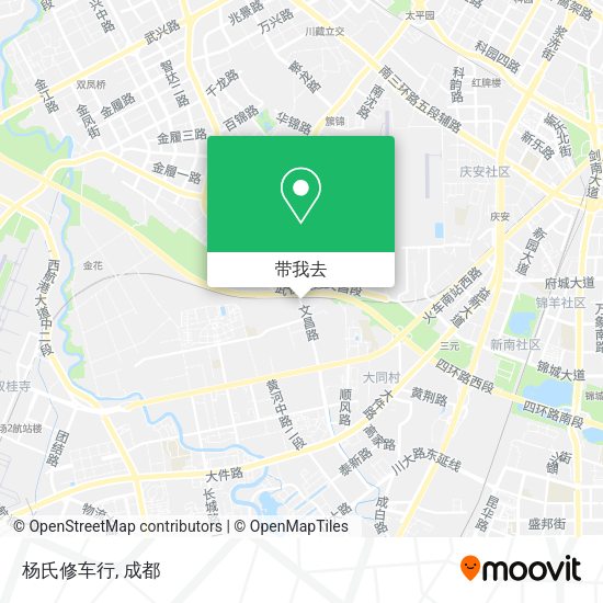 杨氏修车行地图
