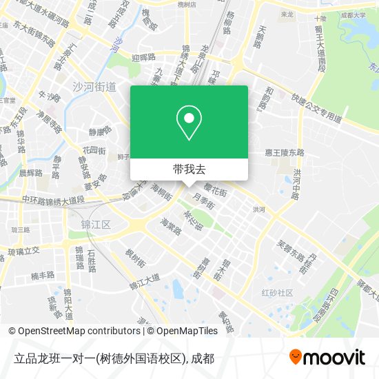 立品龙班一对一(树德外国语校区)地图