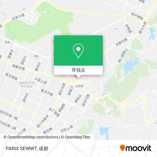 PARIS SEWWT地图