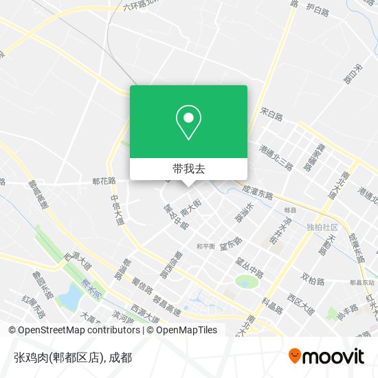 张鸡肉(郫都区店)地图