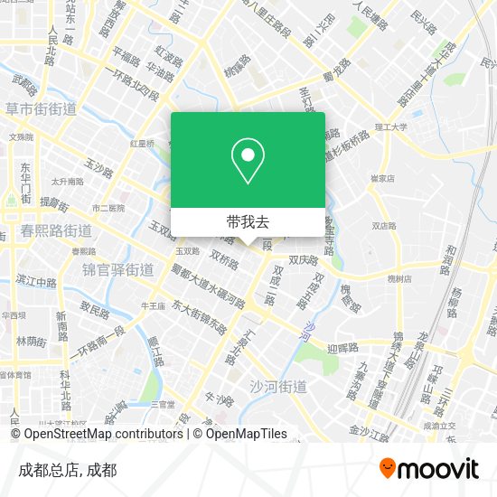 成都总店地图