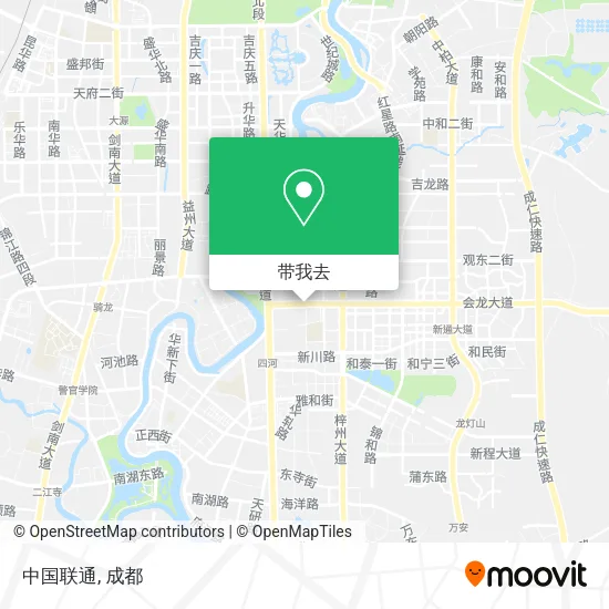 中国联通地图
