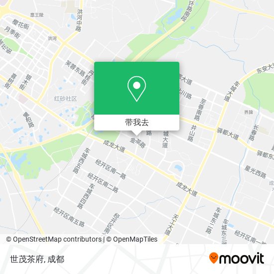 世茂茶府地图