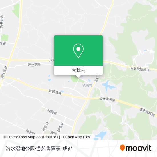 洛水湿地公园-游船售票亭地图