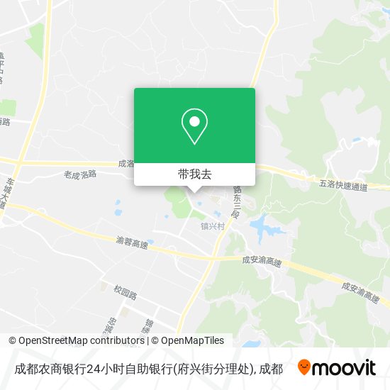 成都农商银行24小时自助银行(府兴街分理处)地图