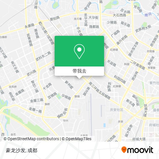 豪龙沙发地图