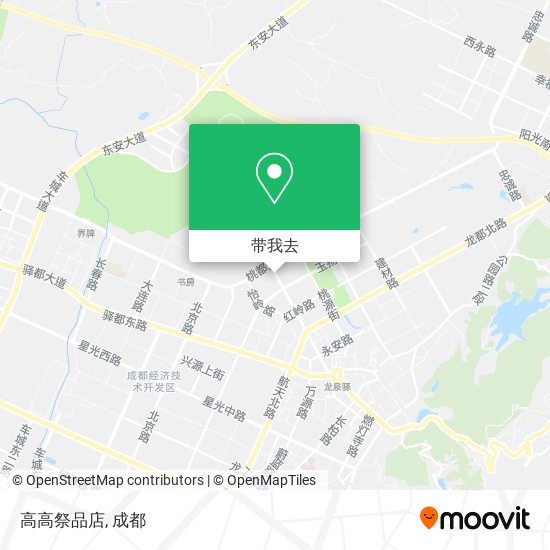 高高祭品店地图