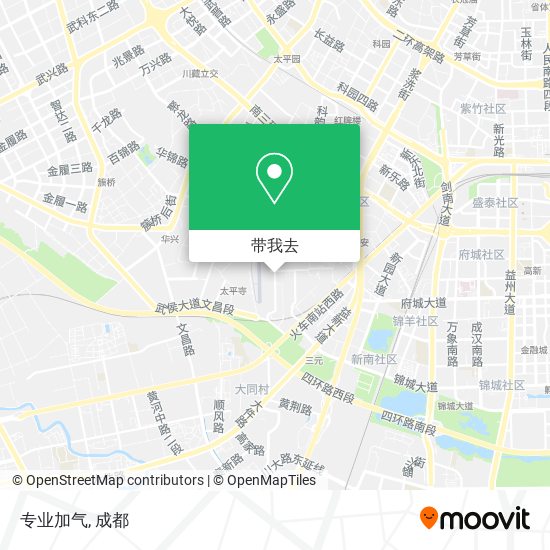 专业加气地图