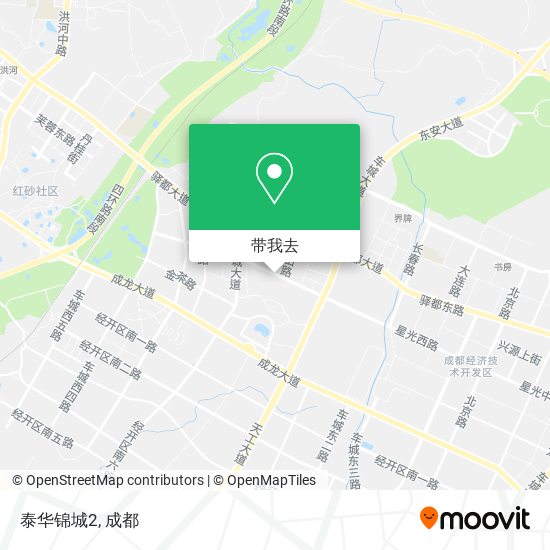 泰华锦城2地图