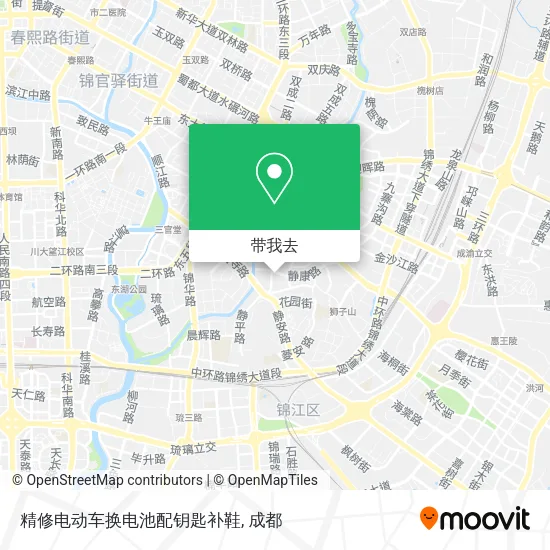 精修电动车换电池配钥匙补鞋地图