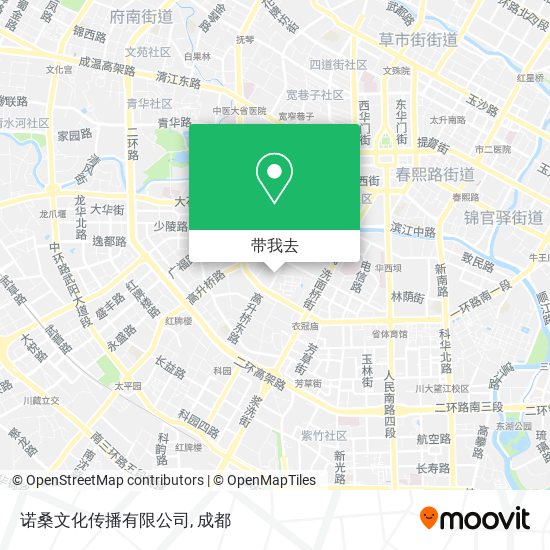 诺桑文化传播有限公司地图