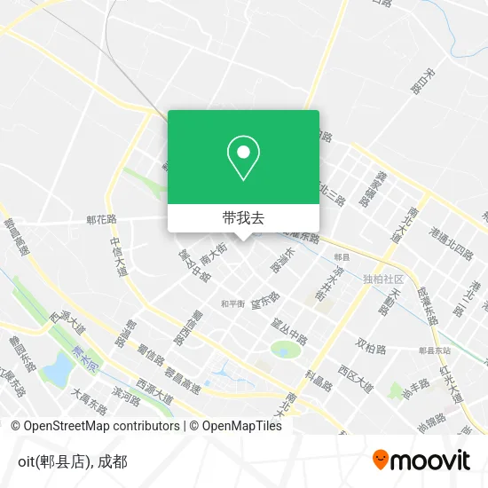 oit(郫县店)地图