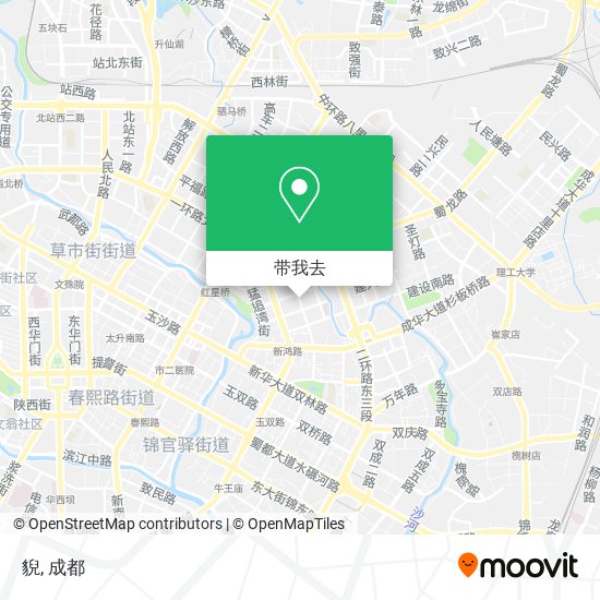 貎地图