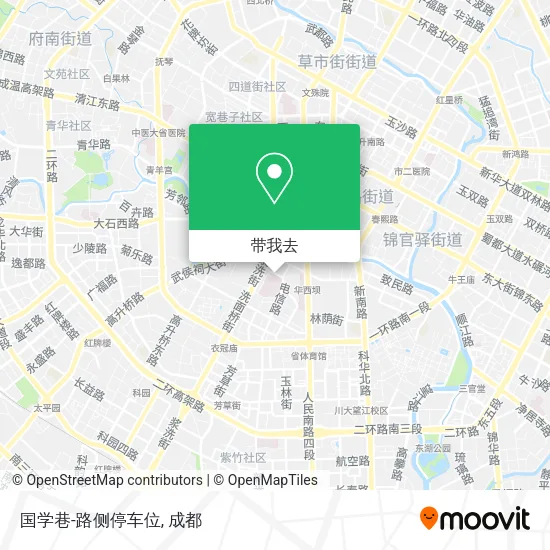 国学巷-路侧停车位地图