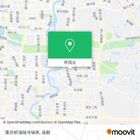 重庆鲜滋味冷锅鱼地图