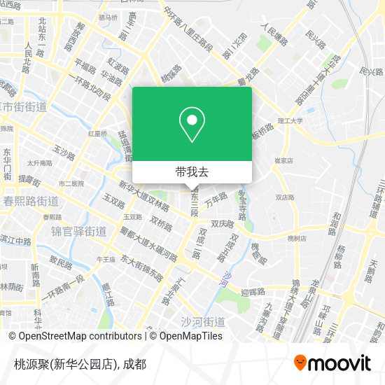 桃源聚(新华公园店)地图